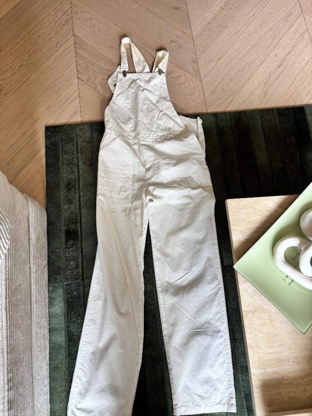 agnes b. White Overalls